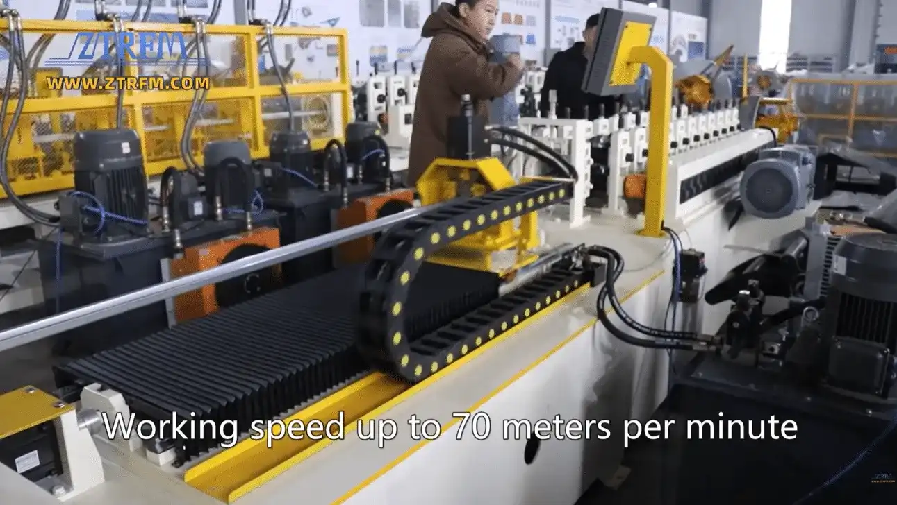 hat channel roll forming line hat channel roll forming line