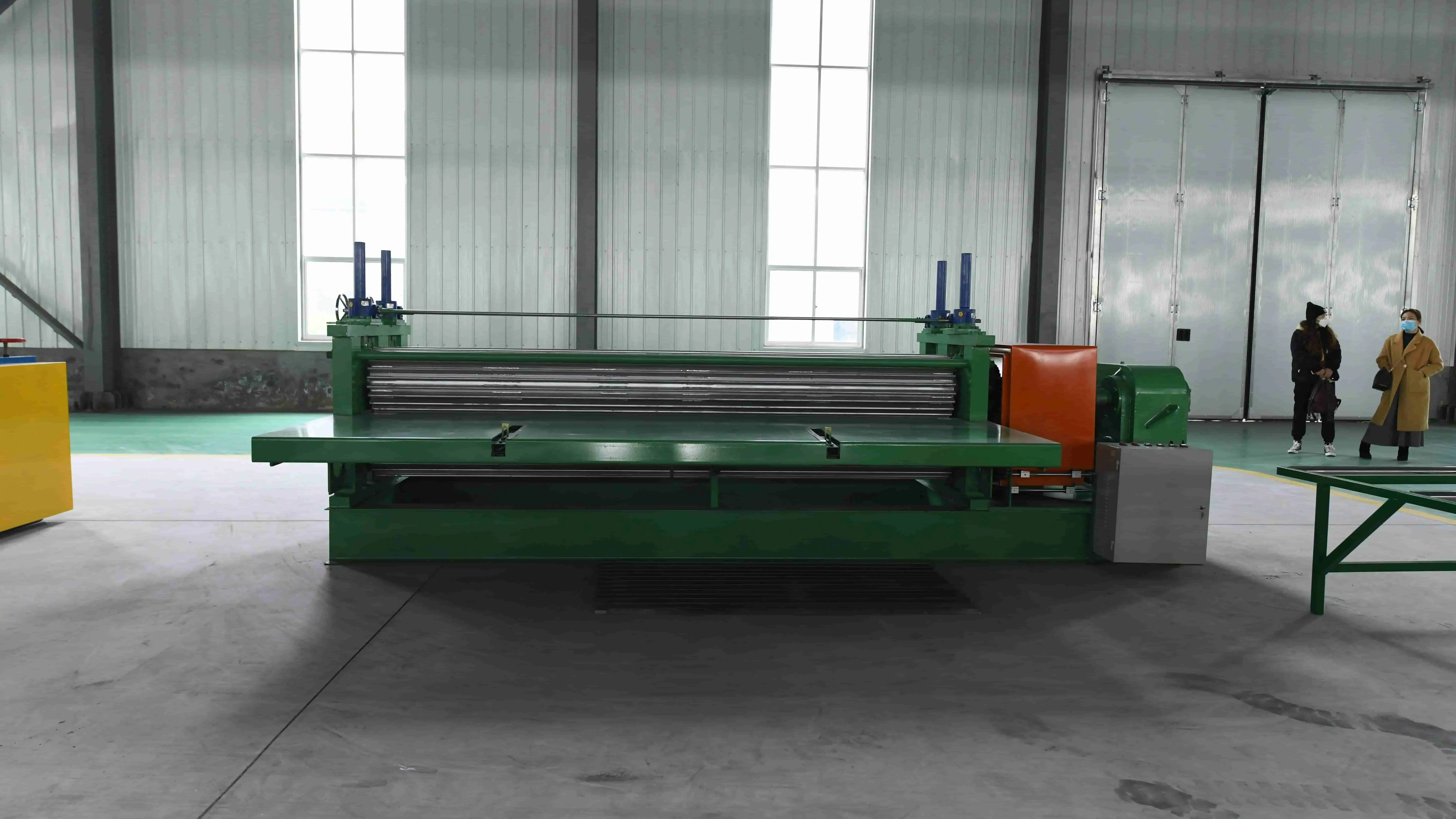 barrel corrugated roof sheet machine