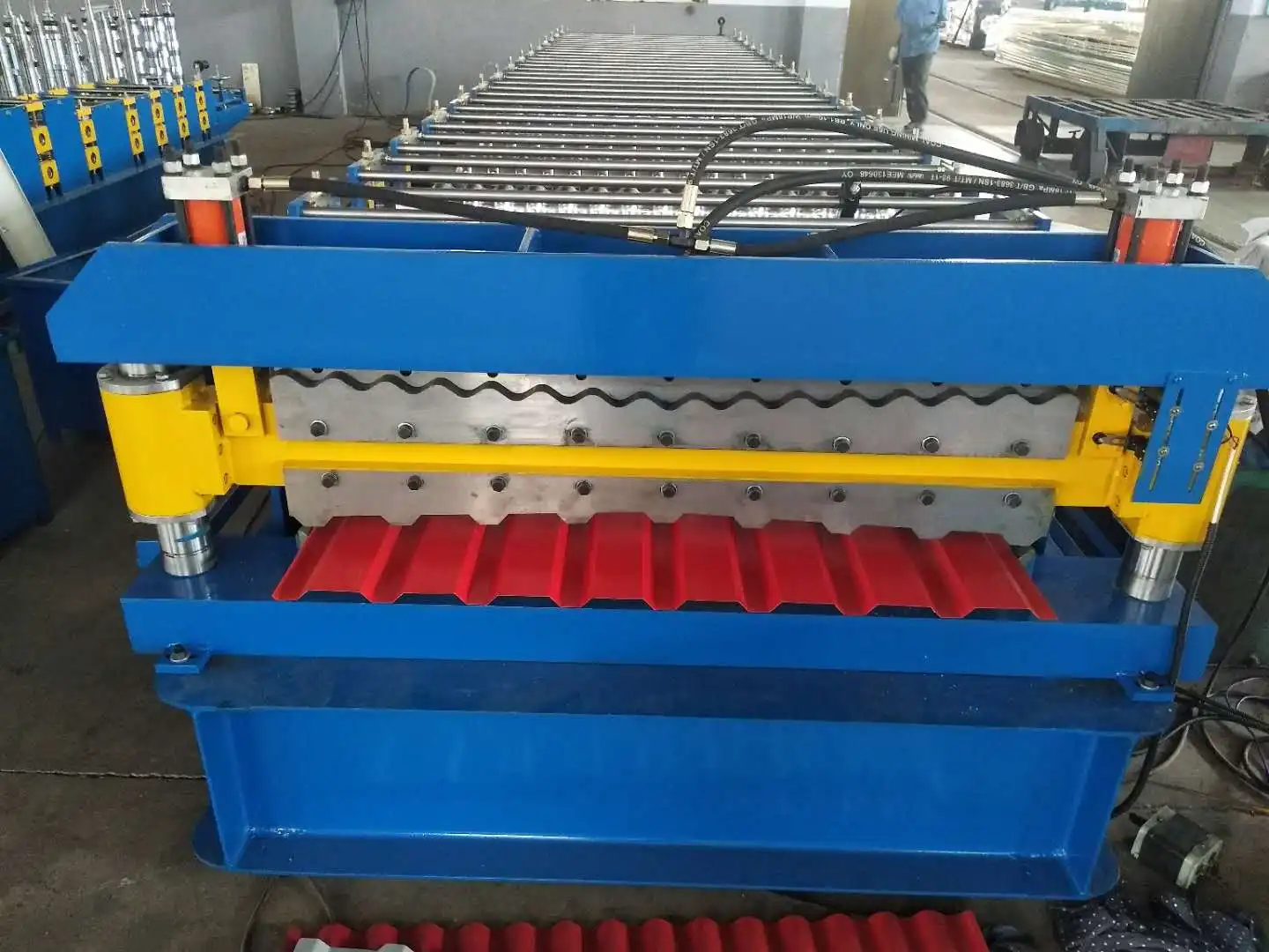double deck roll forming machine