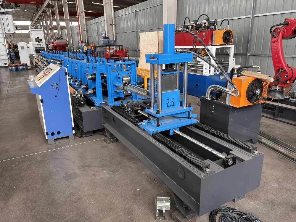 upright rack post roll forming machine (12)