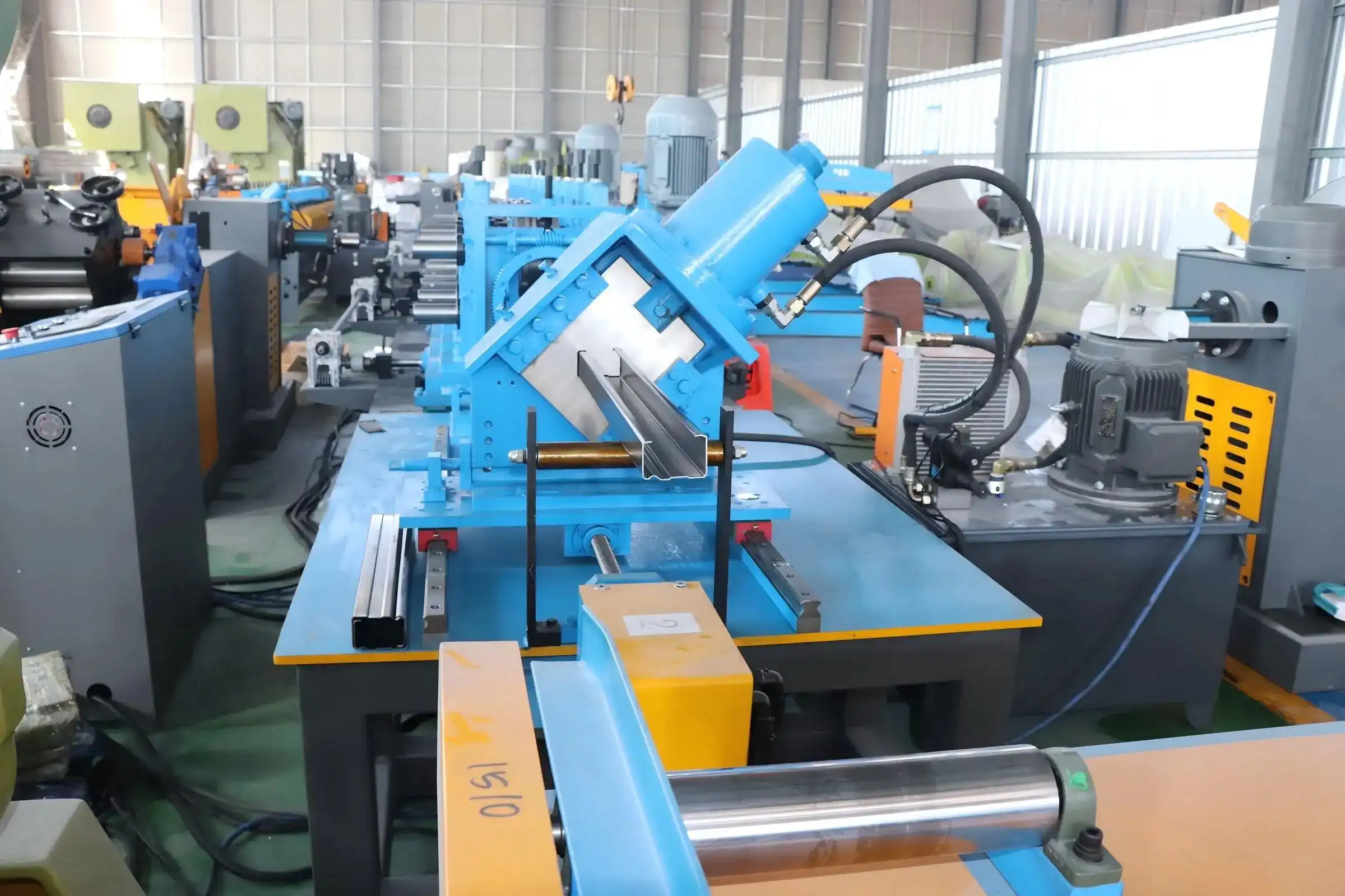 box beam roll forming machine box beam roll forming machine