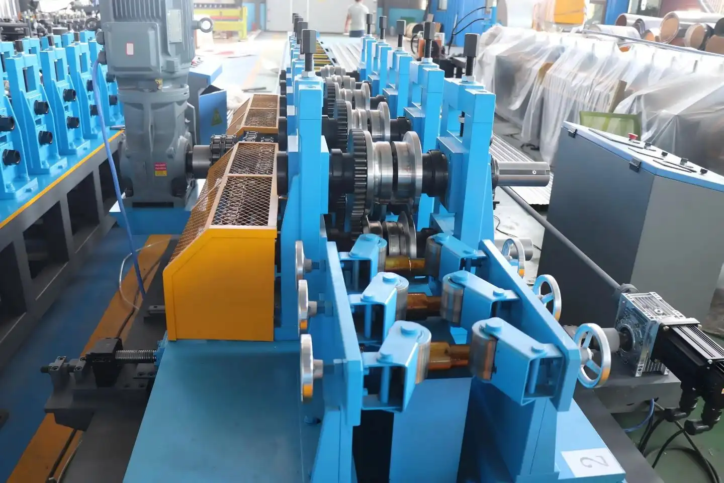 box beam roll forming machine box beam roll forming machine