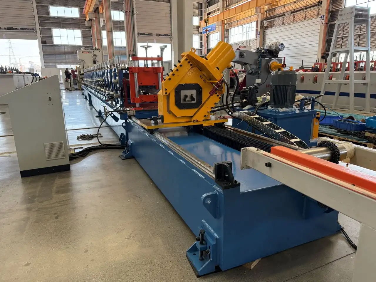 shelf panel roll forming machine shelf panel roll forming machine