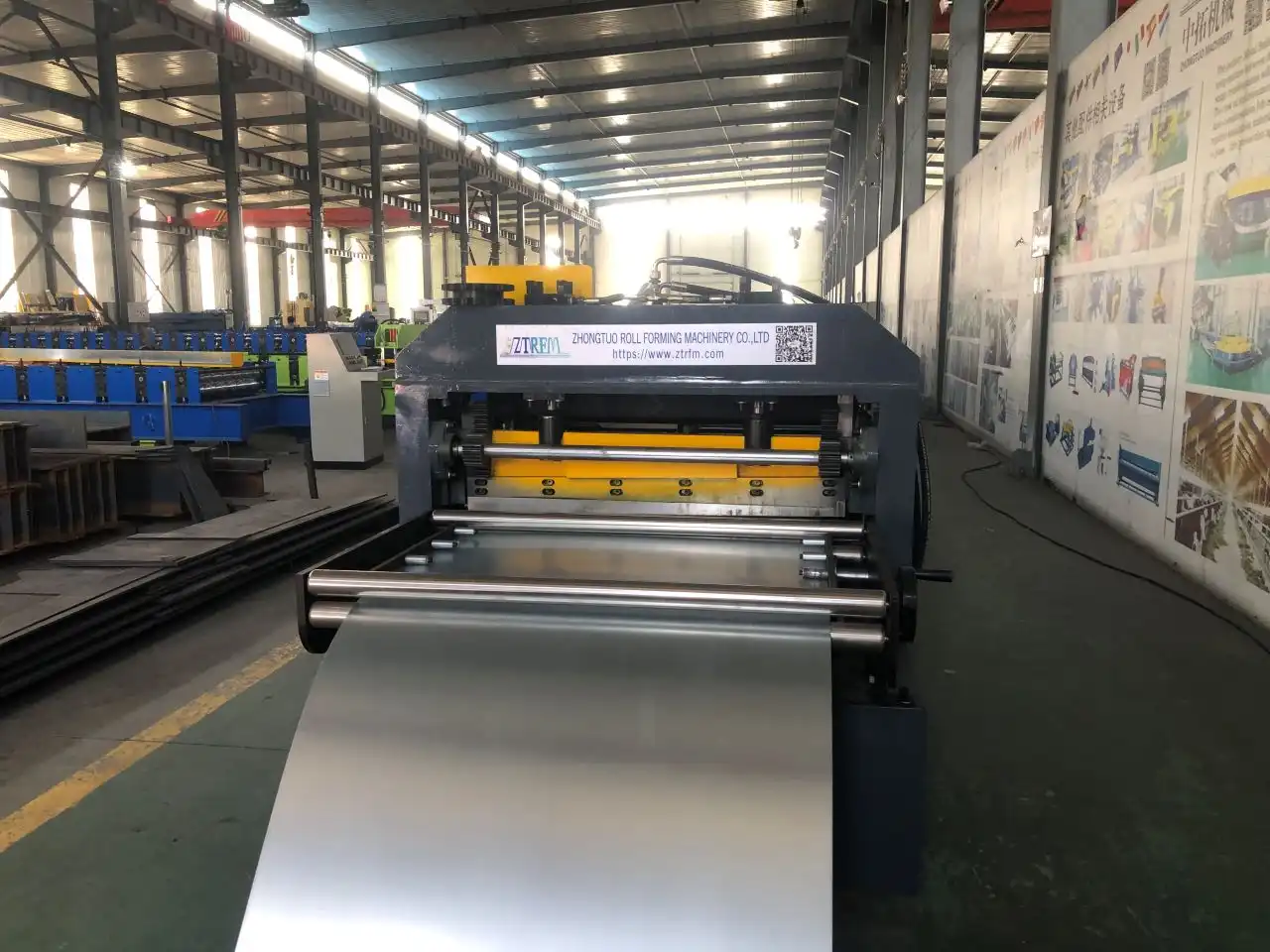 floor deck roll forming machine