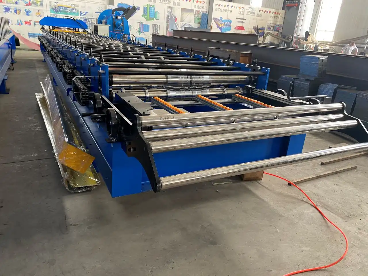 roof & wall panel roll forming machine roof & wall panel roll forming machine