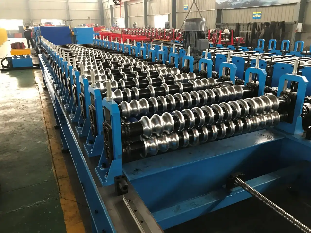 roof & wall panel roll forming machine roof & wall panel roll forming machine