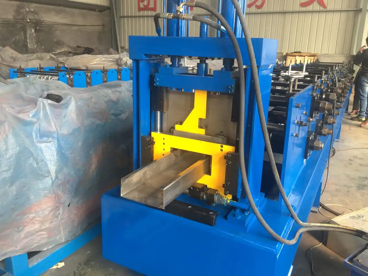 purlin roll forming machine