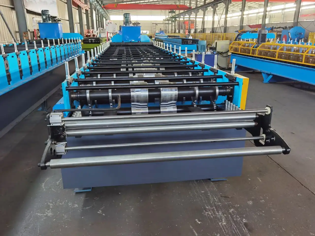 glazed roof sheet machine