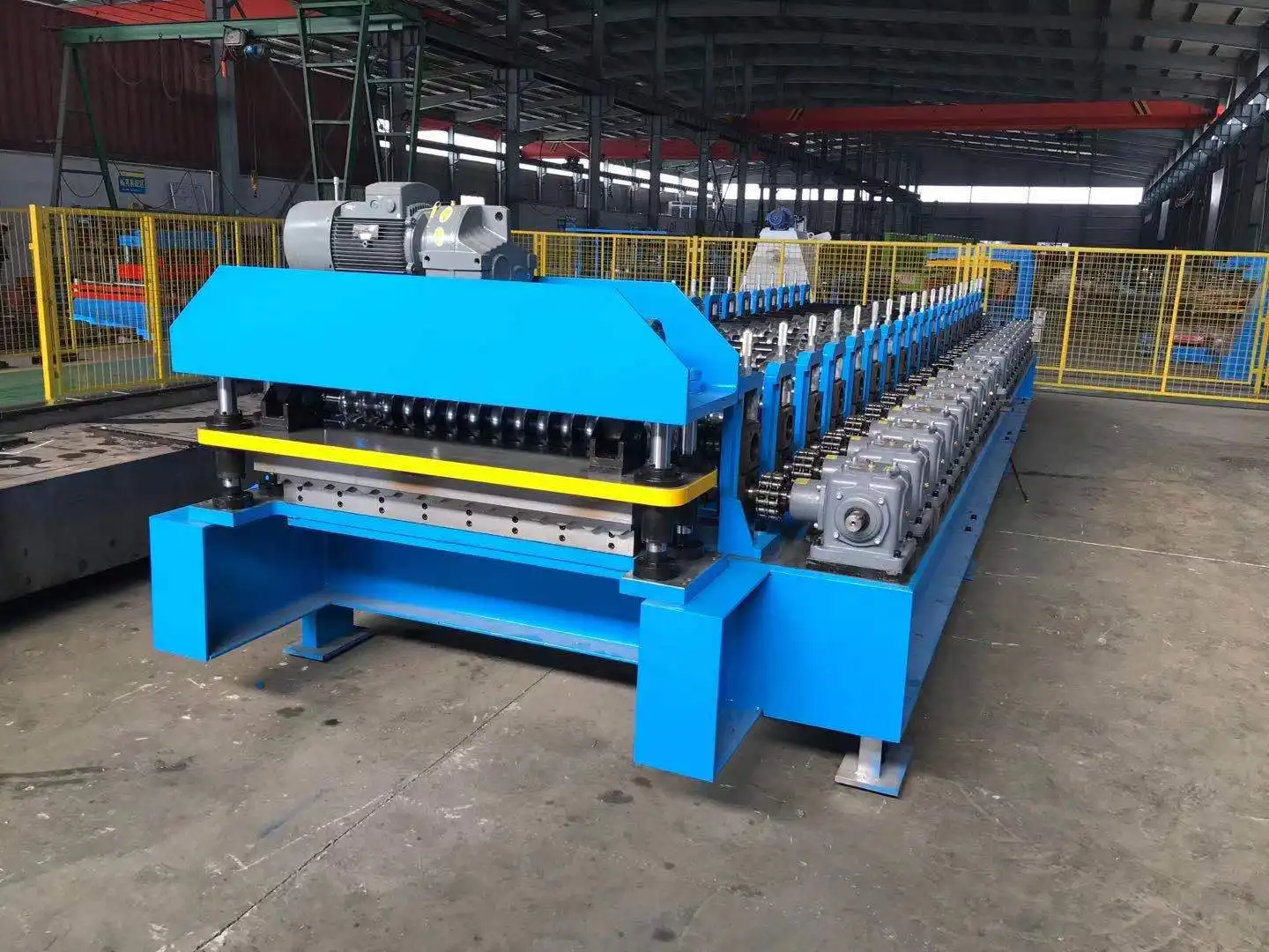 steel roof making machine
