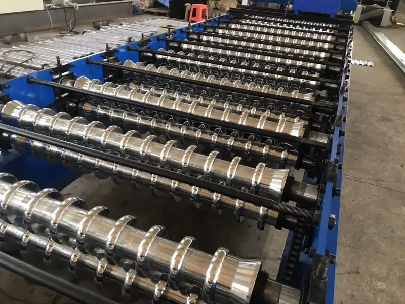 steel roof making machine