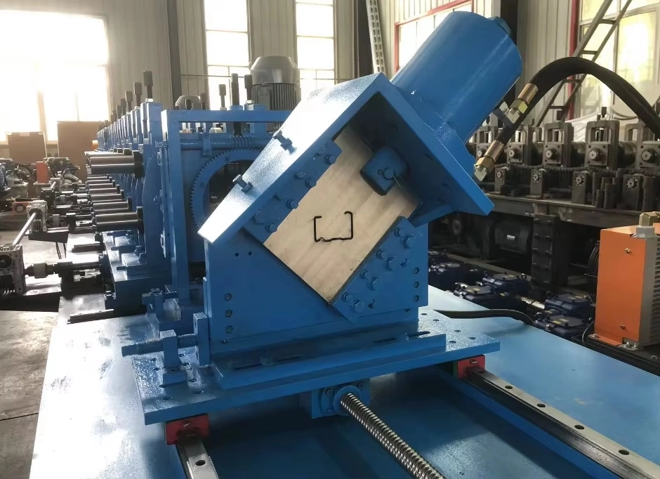shelf box beam roll forming machine shelf box beam roll forming machine