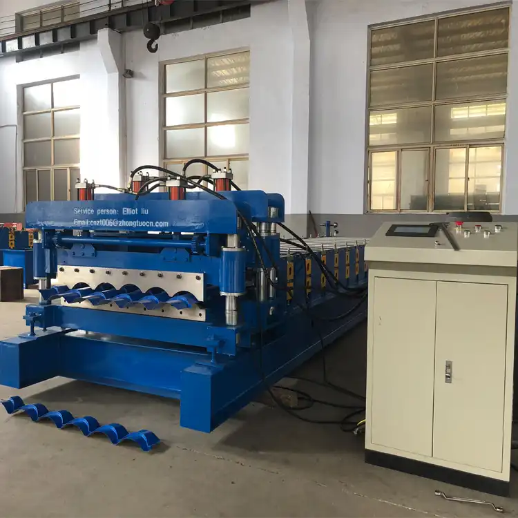 roofing sheet machin