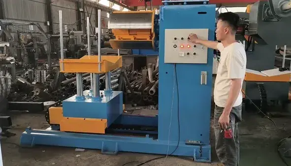 5T Hydraulic decoiler 5T Hydraulic decoiler