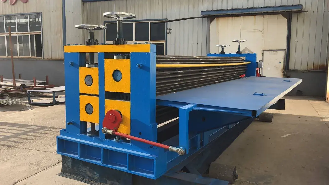 barrel corrugated roof sheet machine