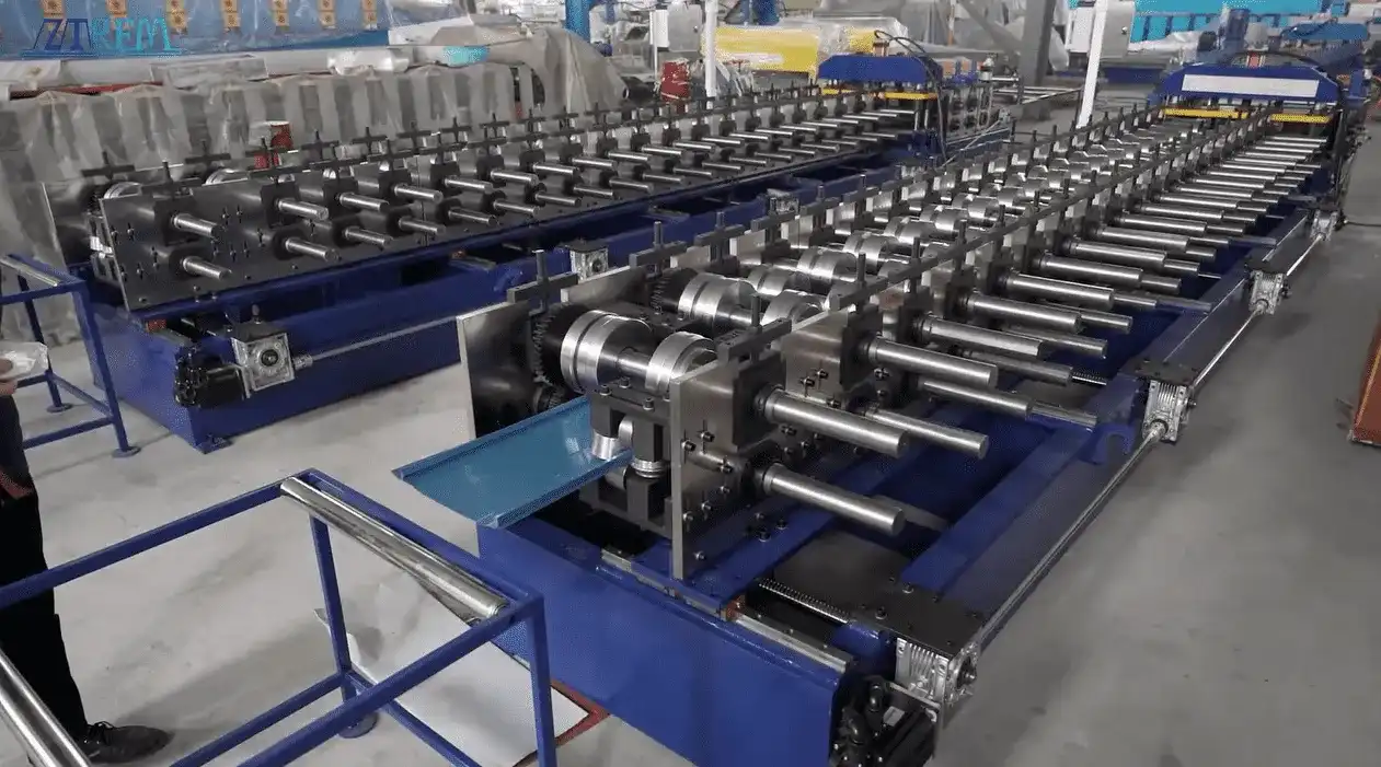snap lock standing seam roof panel machine