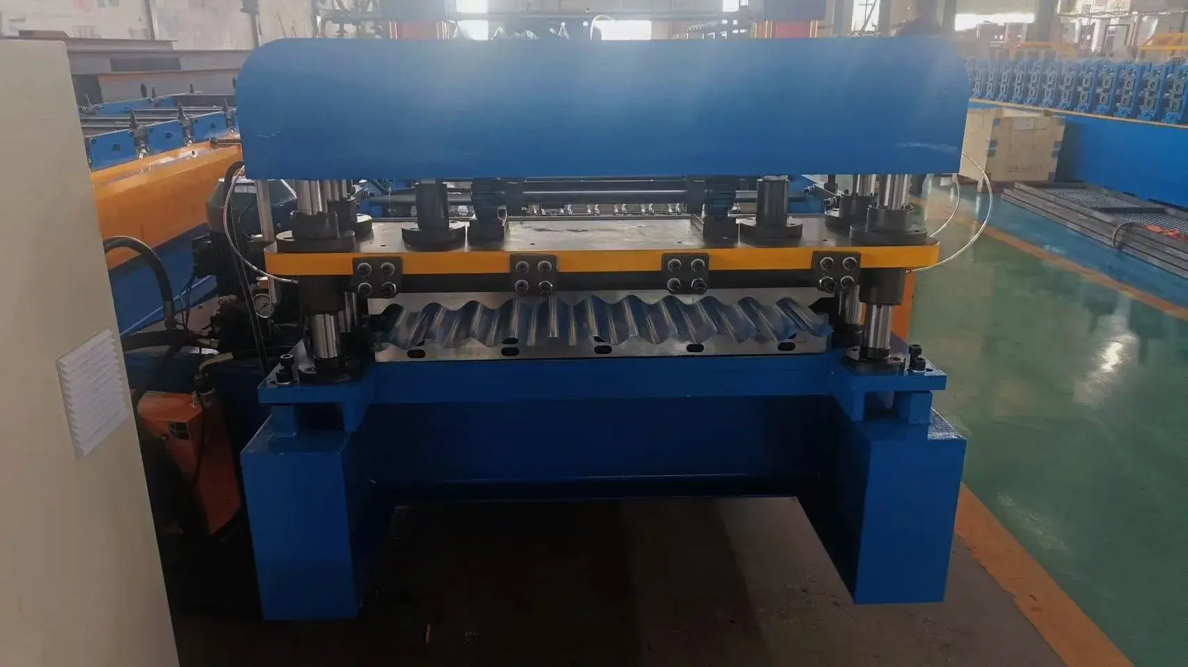 corrugated roof sheet production line corrugated roof sheet production line