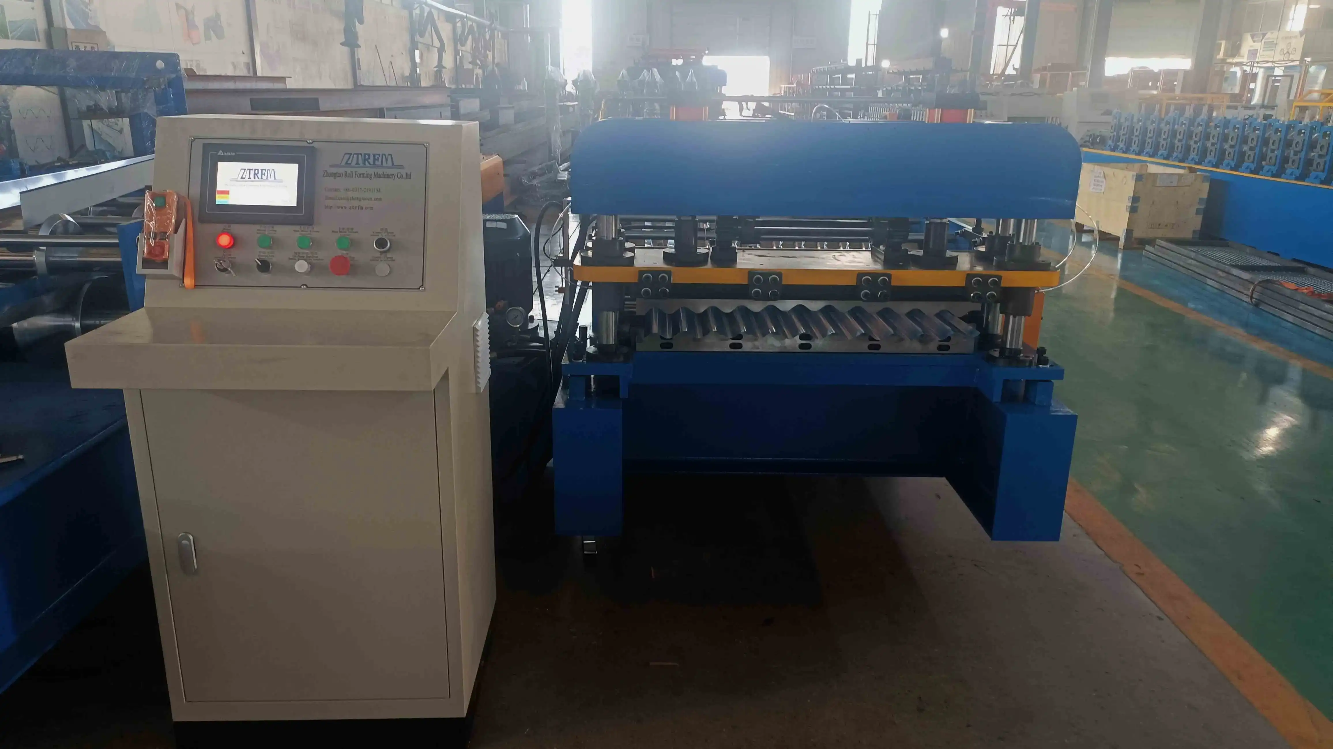 corrugated roof panel production line corrugated roof panel production line