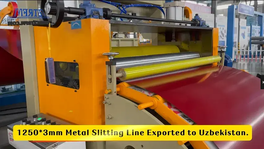 metal sliiting coil line metal sliiting coil line