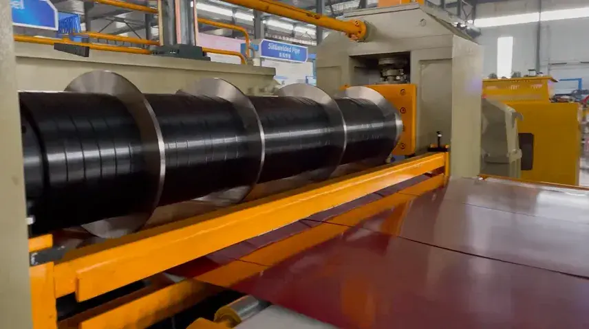 metal slitting coil line