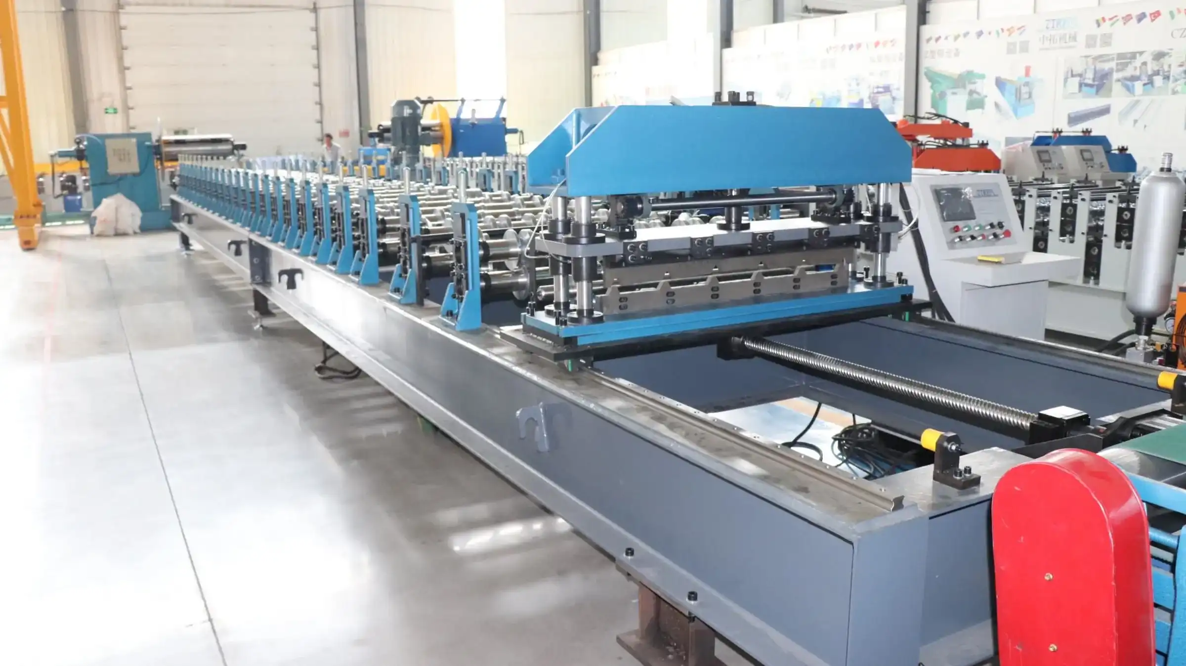 trapezoidal roof panel machine trapezoidal roof panel machine
