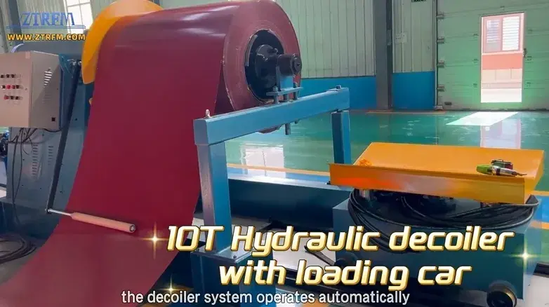 hydraulic decoiler hydraulic decoiler