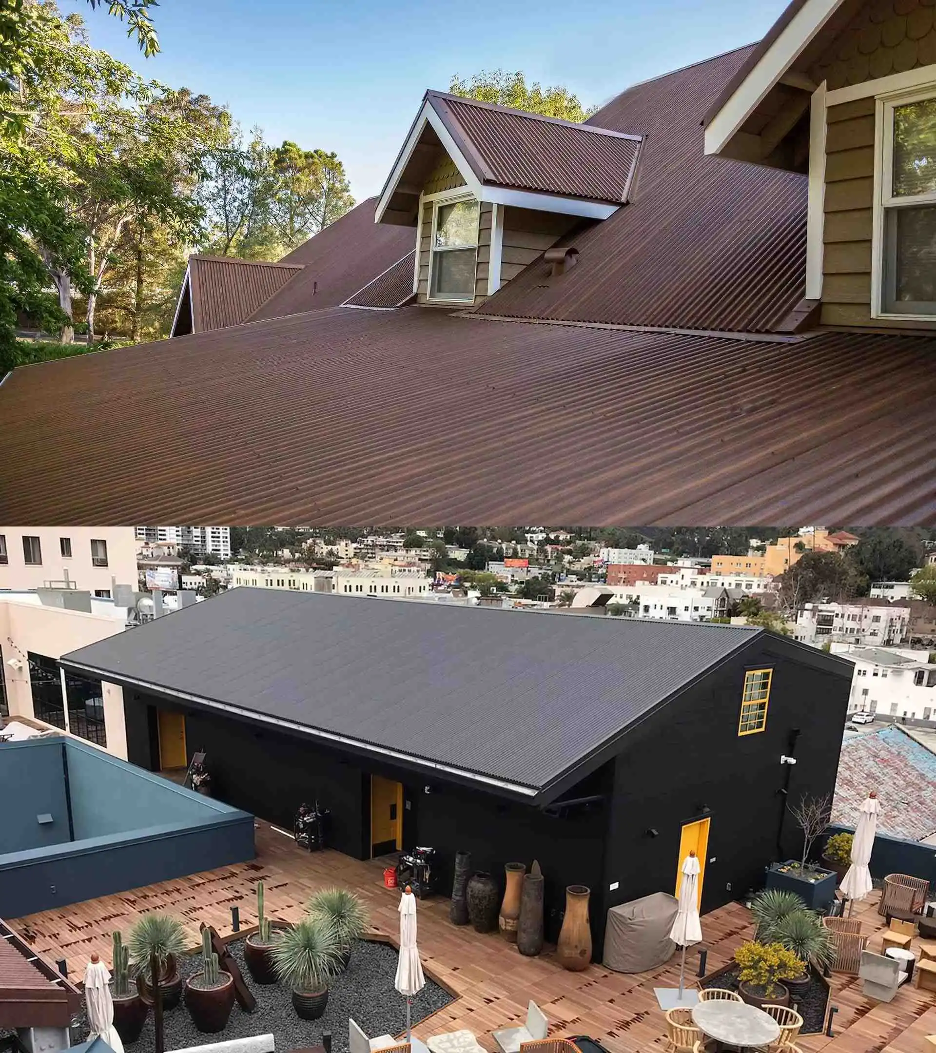 corrugated roof panel application corrugated roof panel application