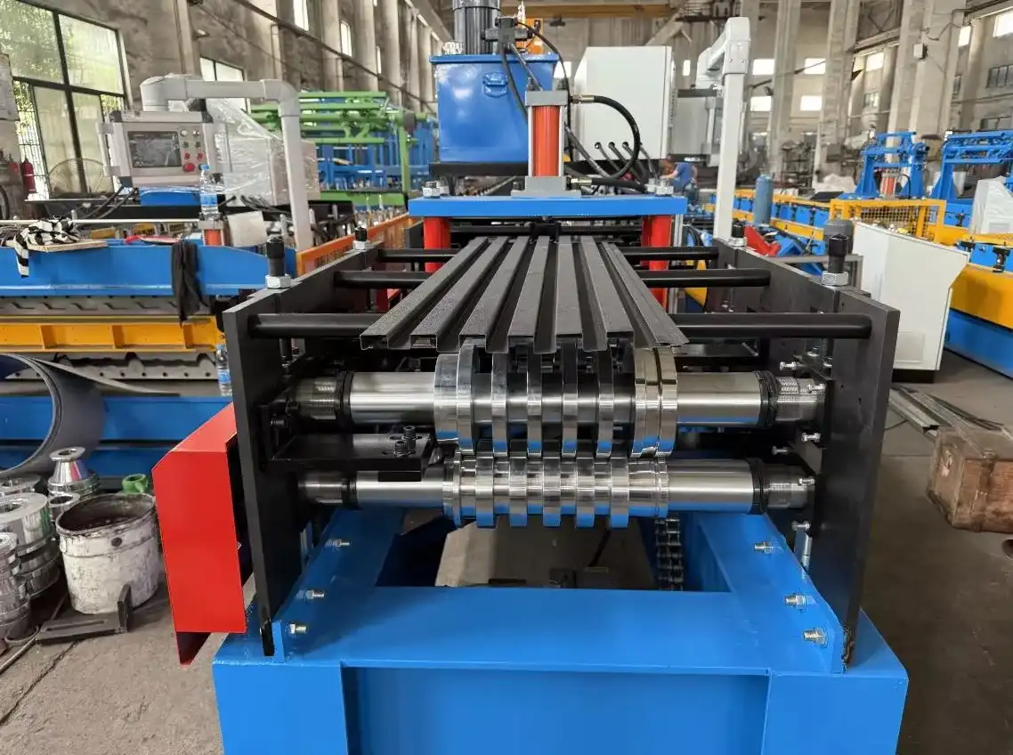 metal wall cladding panel roll forming machine