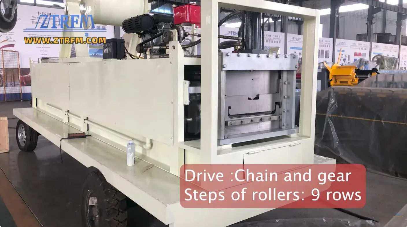 standing seam roof panel roll forming machine