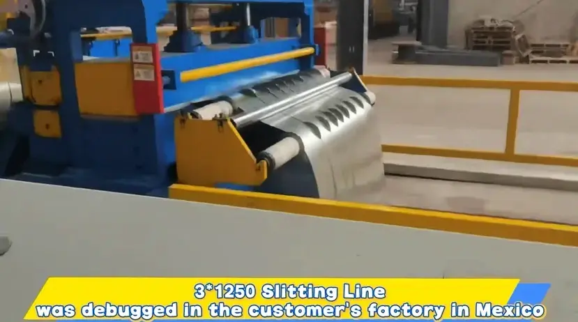 metal coil slitting line metal coil slitting line