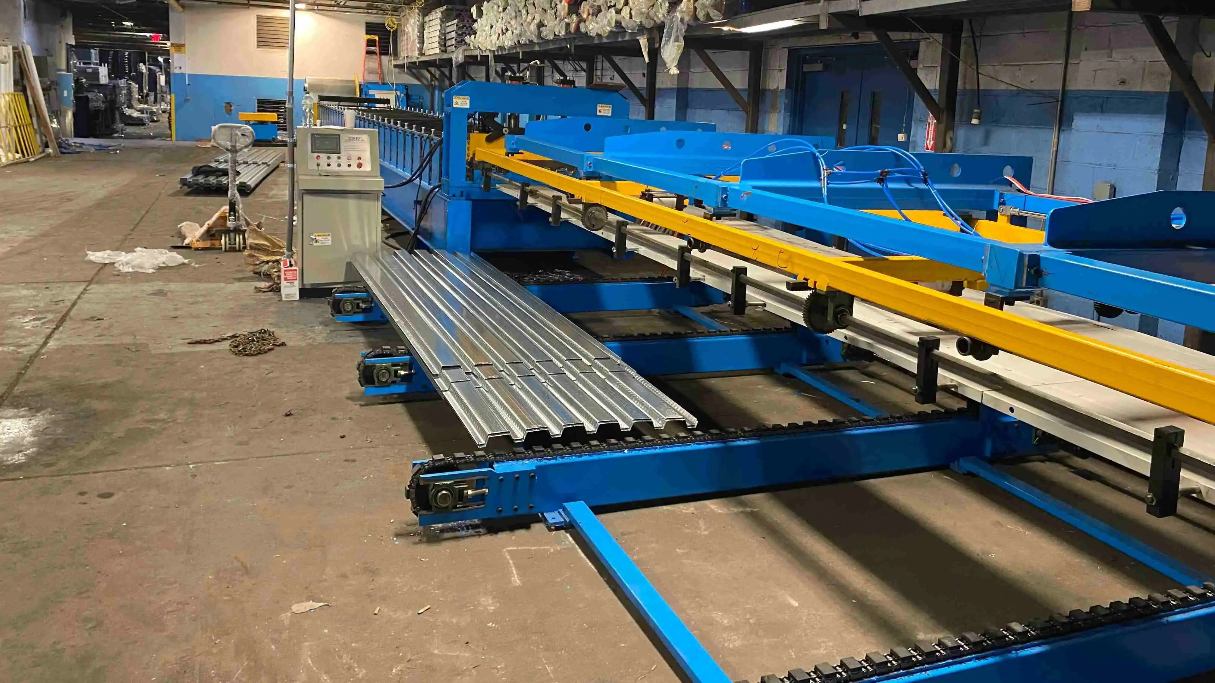 corrugated roof sheet production line