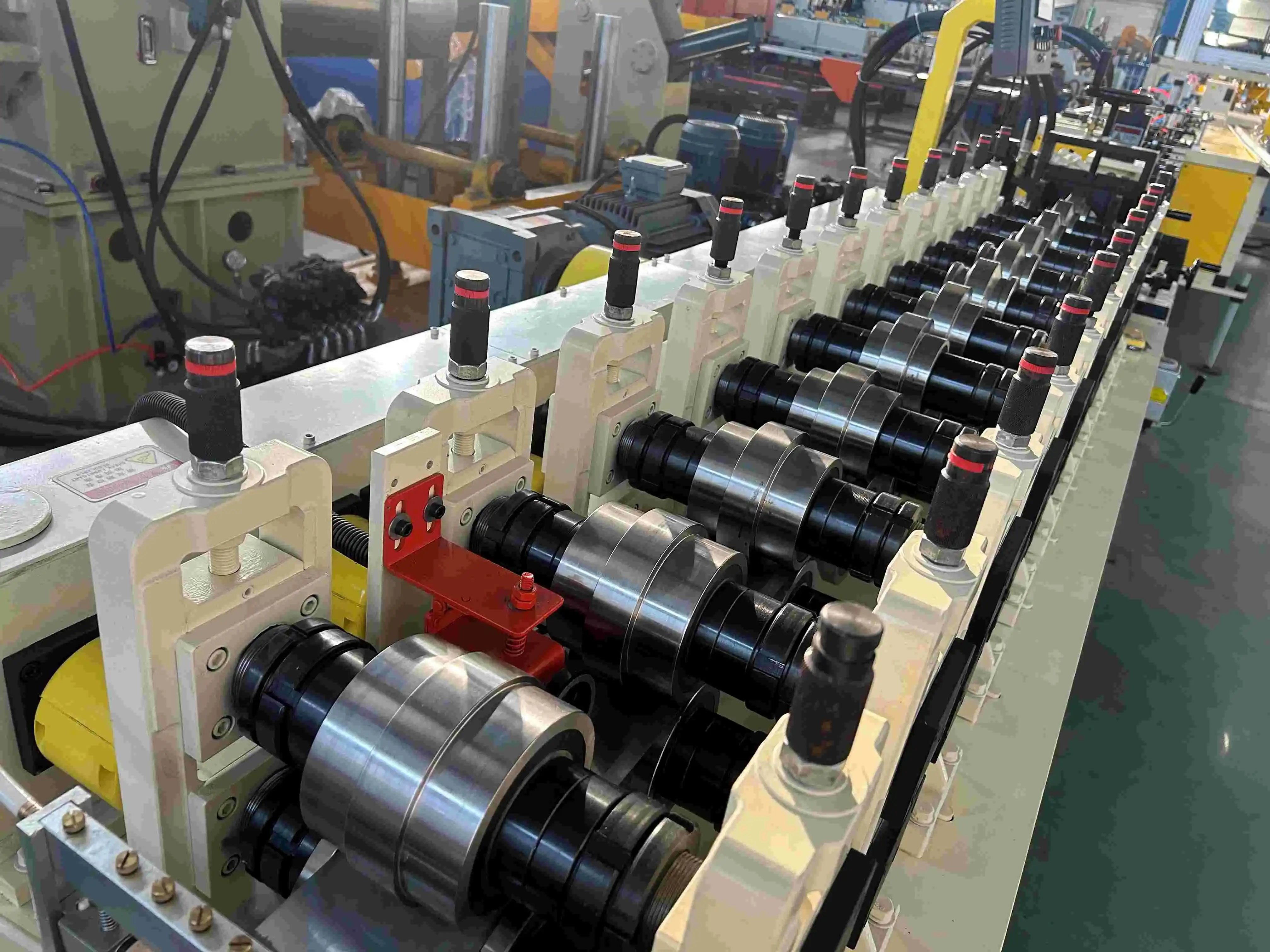 hat furring channel production line