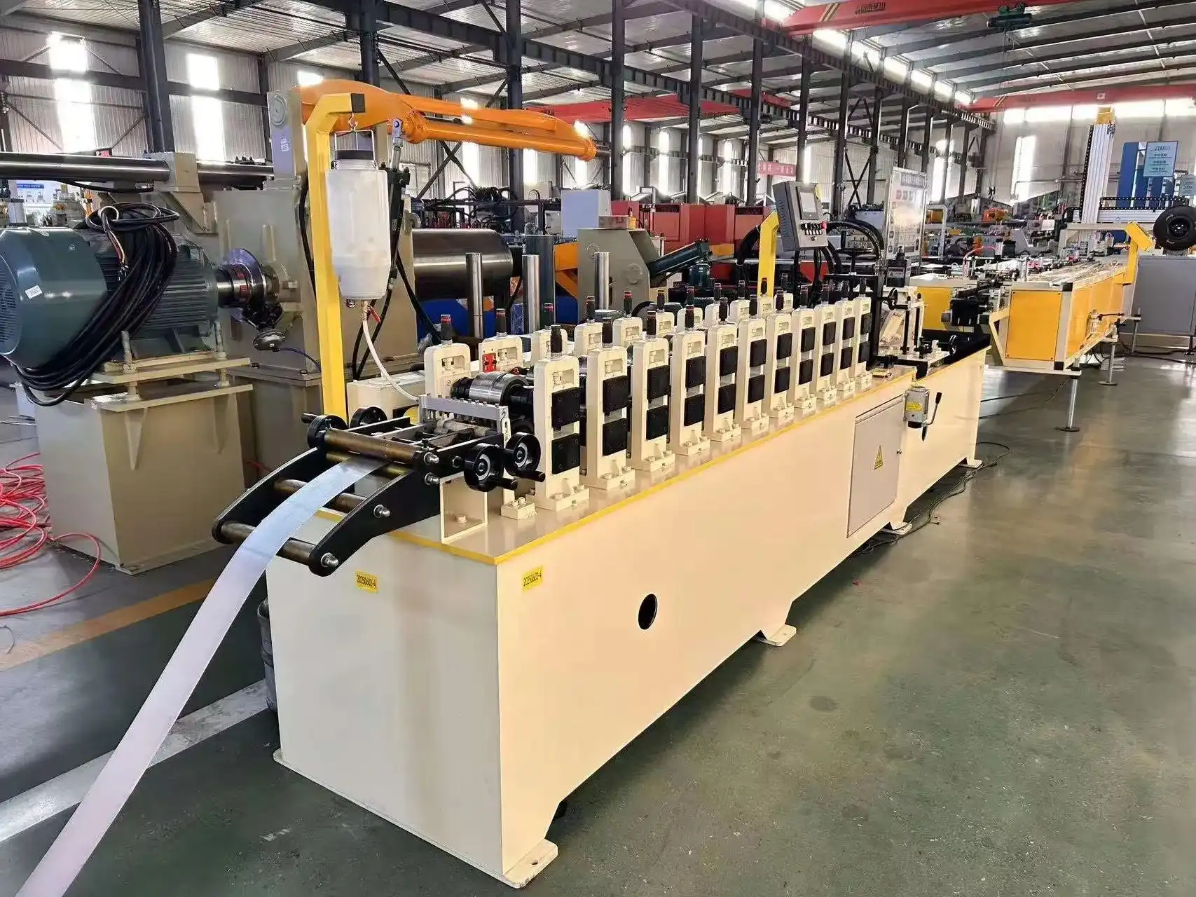 hat furring channel production line hat furring channel production line