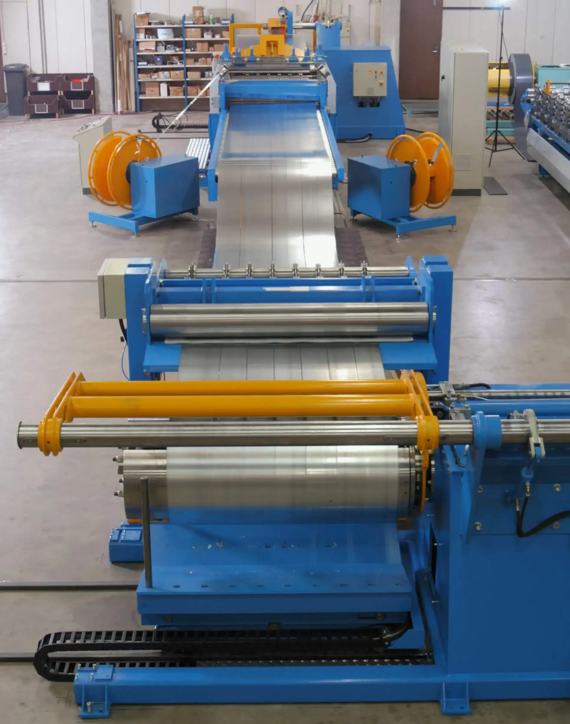 metal coil slitting line