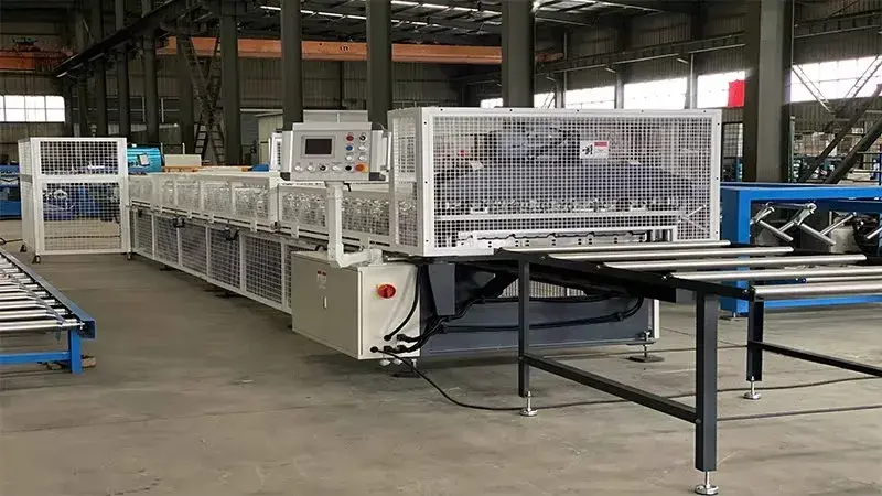 pbr trapezoidal roof sheet roll forming machine