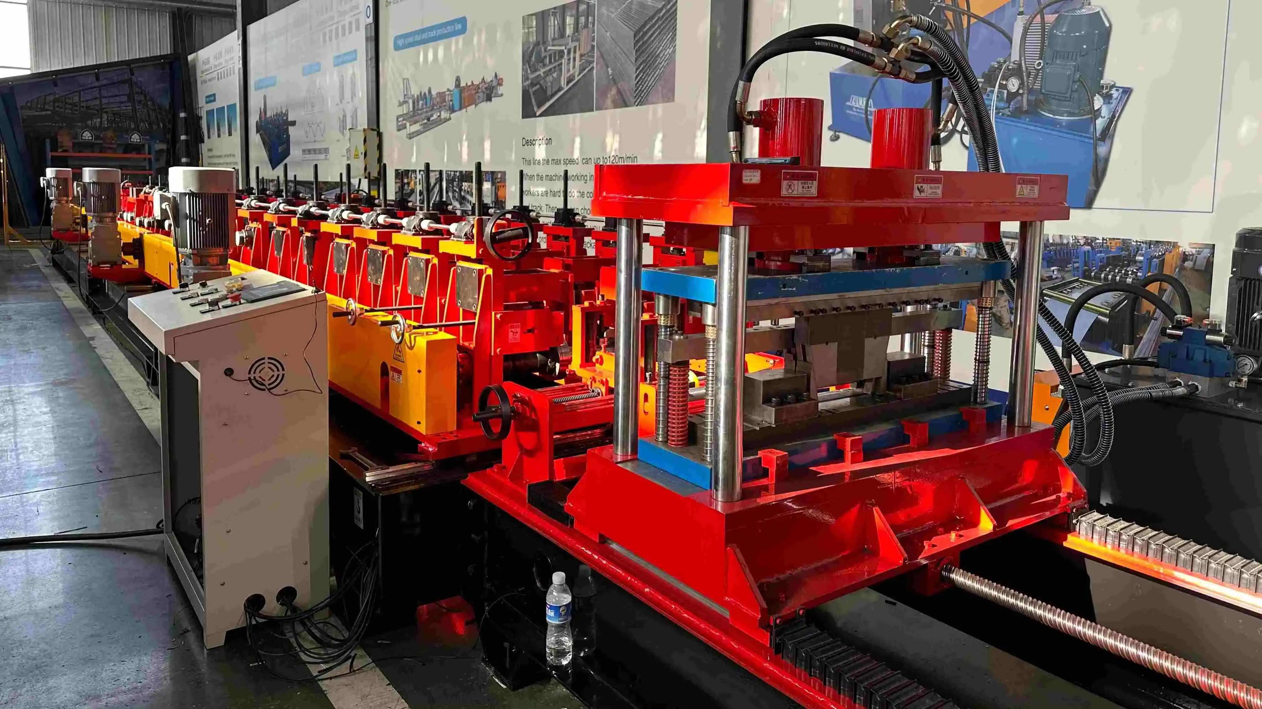 metal cable tray roll forming machine metal cable tray roll forming machine
