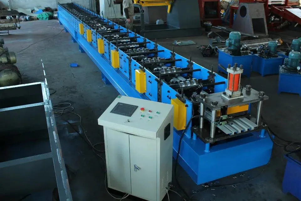 metal wall cladding panel machine