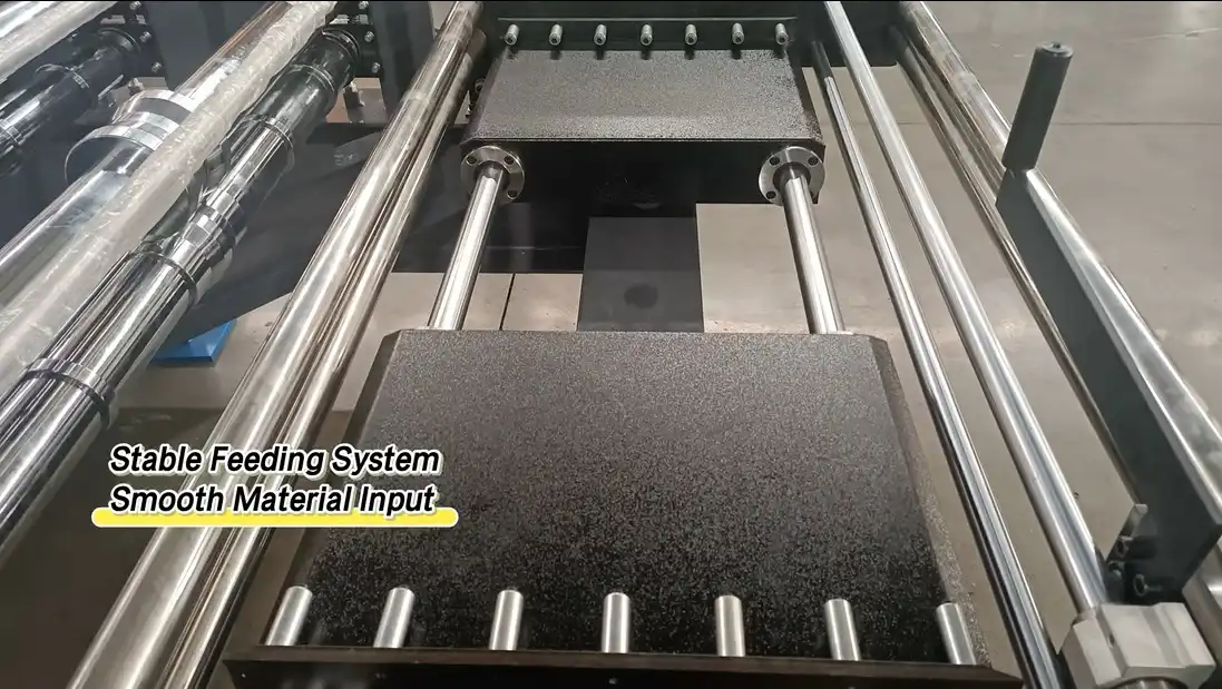 trapezoidal roof sheet roll forming machine