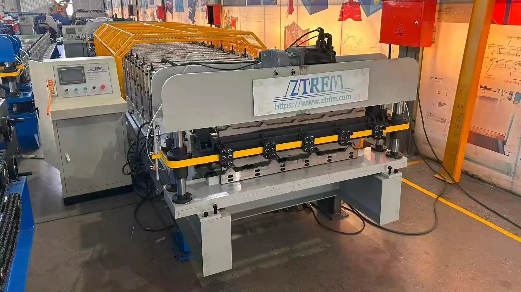 ag trapezoidal roof sheet roll forming machine ag trapezoidal roof sheet roll forming machine