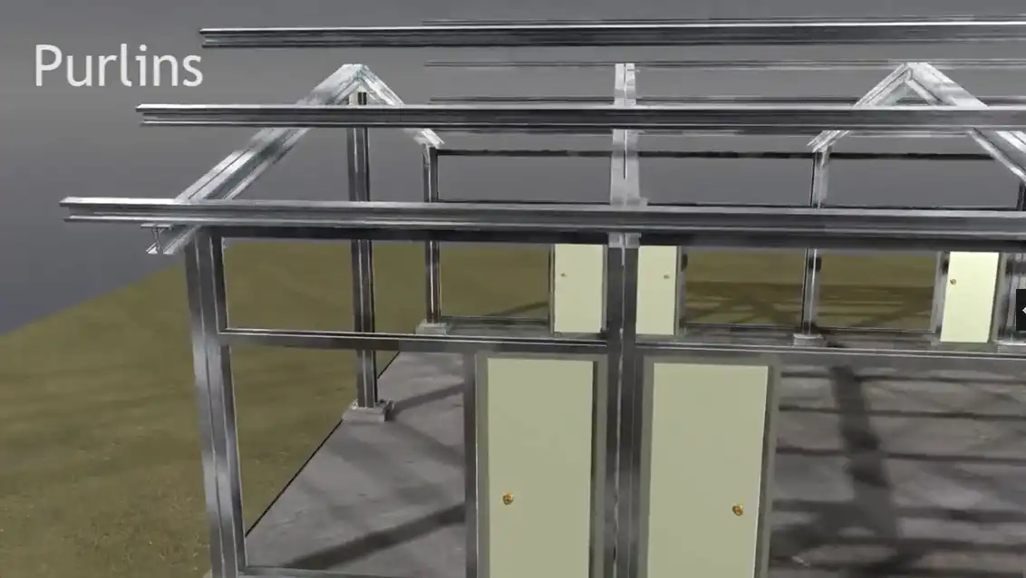metal purlin application metal purlin application