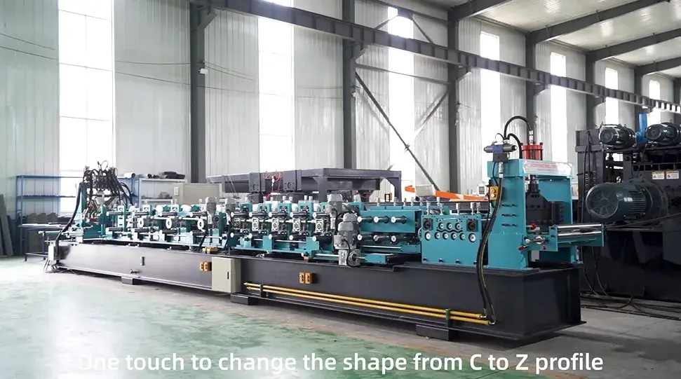 metal CZ purlin machine metal CZ purlin machine
