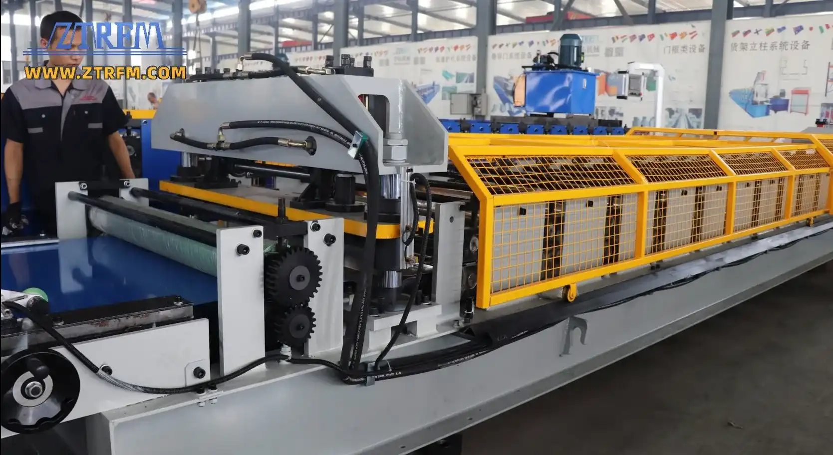 AG trapezoidal roof sheet roll forming machine AG trapezoidal roof sheet roll forming machine