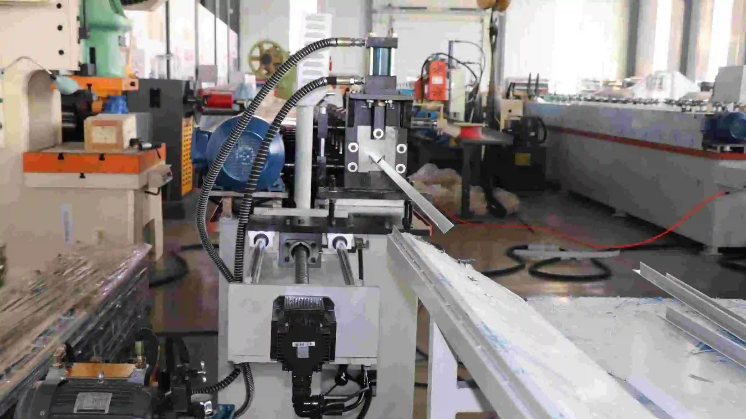 ceiling T grid production line ceiling T grid production line
