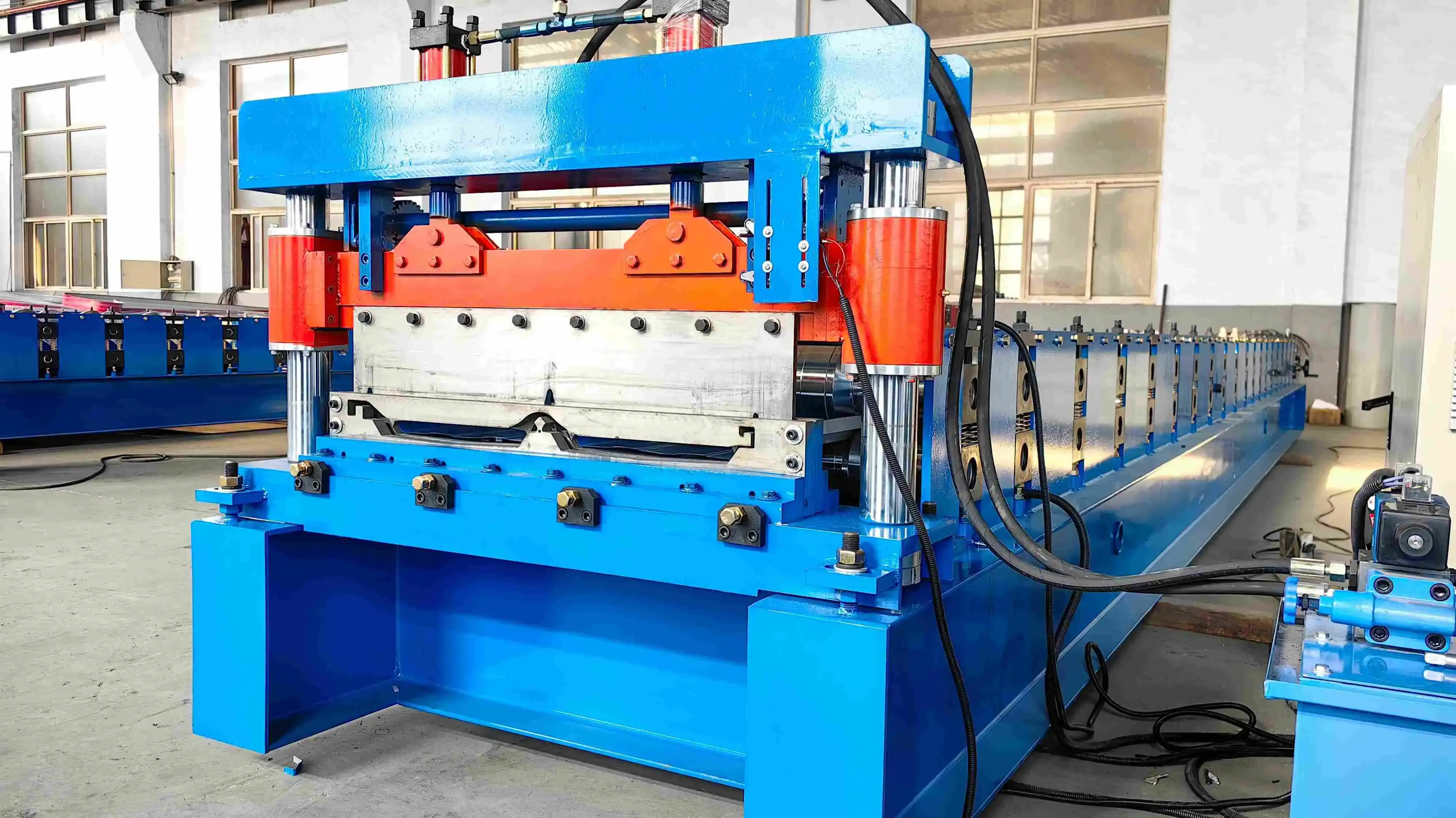 wall cladding panel roll forming machine