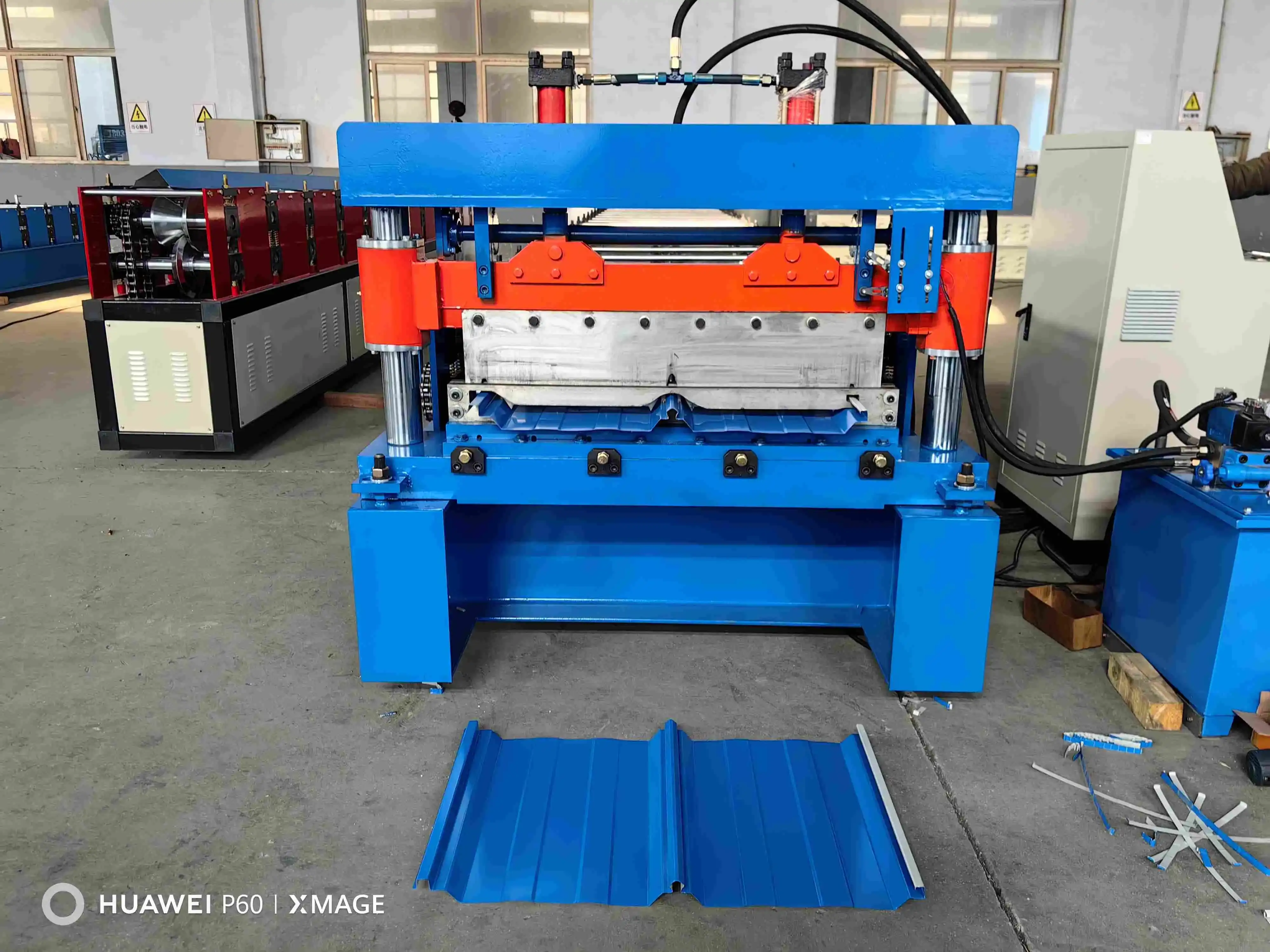 wall cladding panel roll forming machine