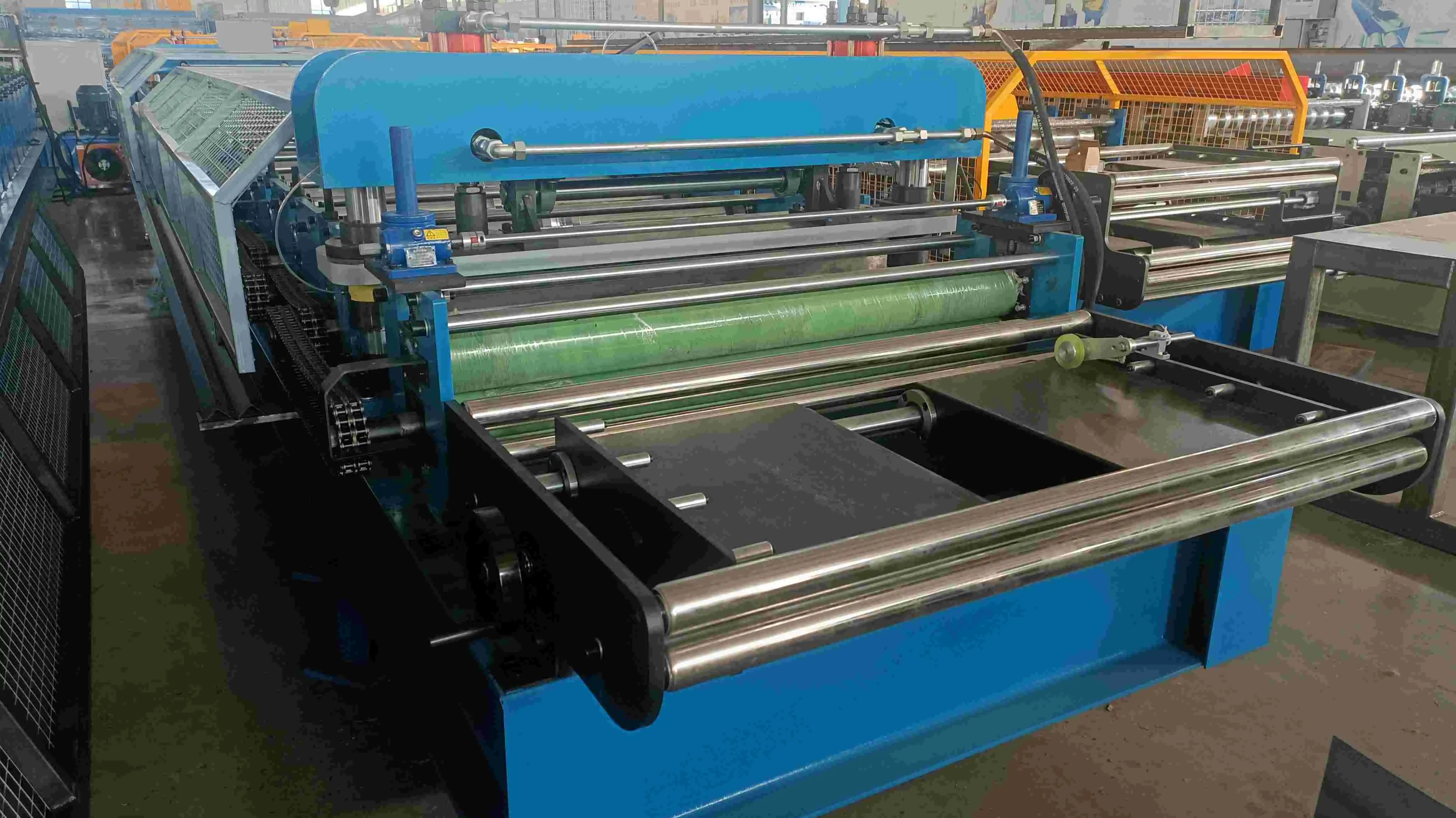 ag trapezoidal roof sheet roll forming machine