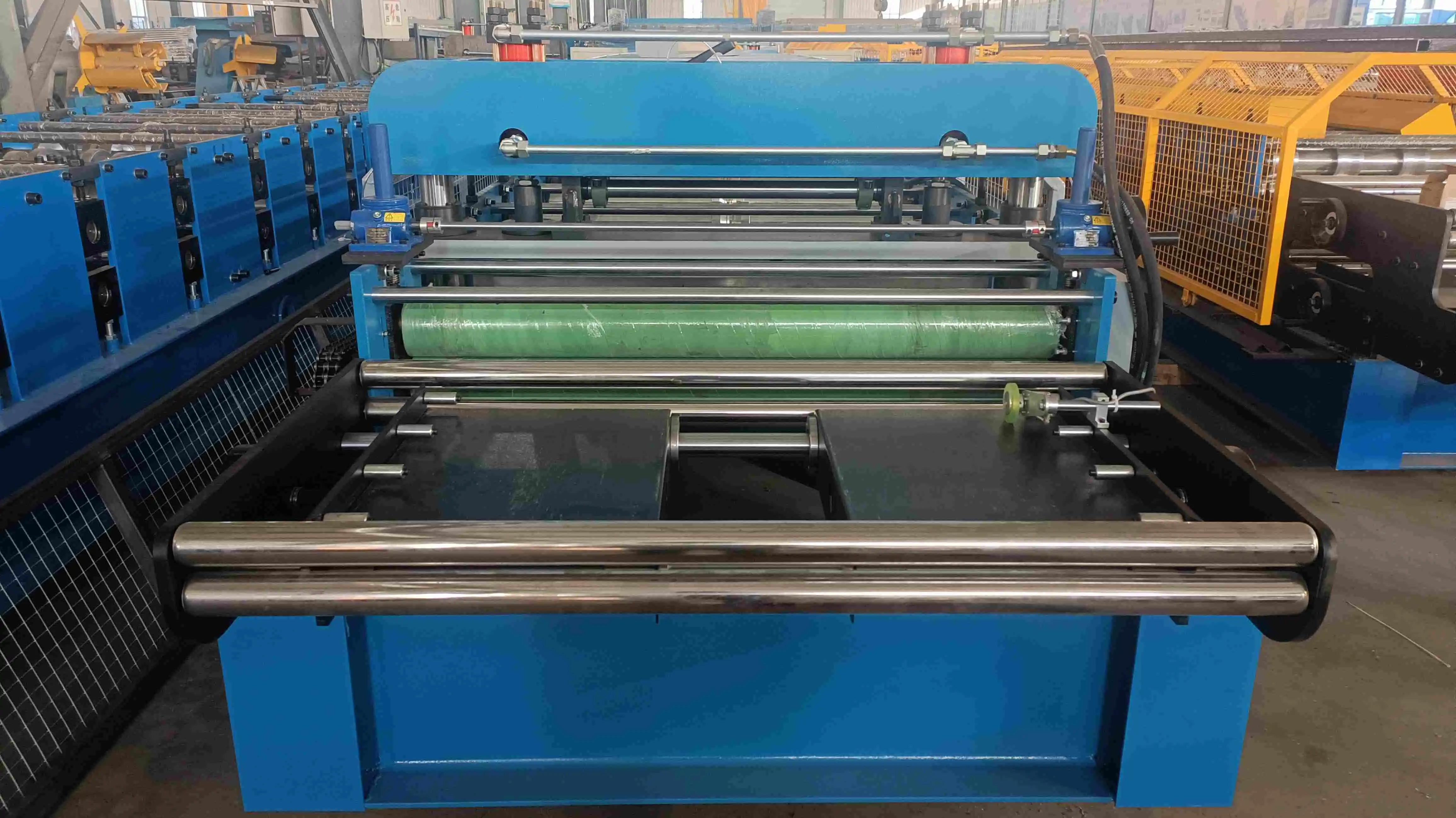 ag trapezoidal roof sheet roll forming machine