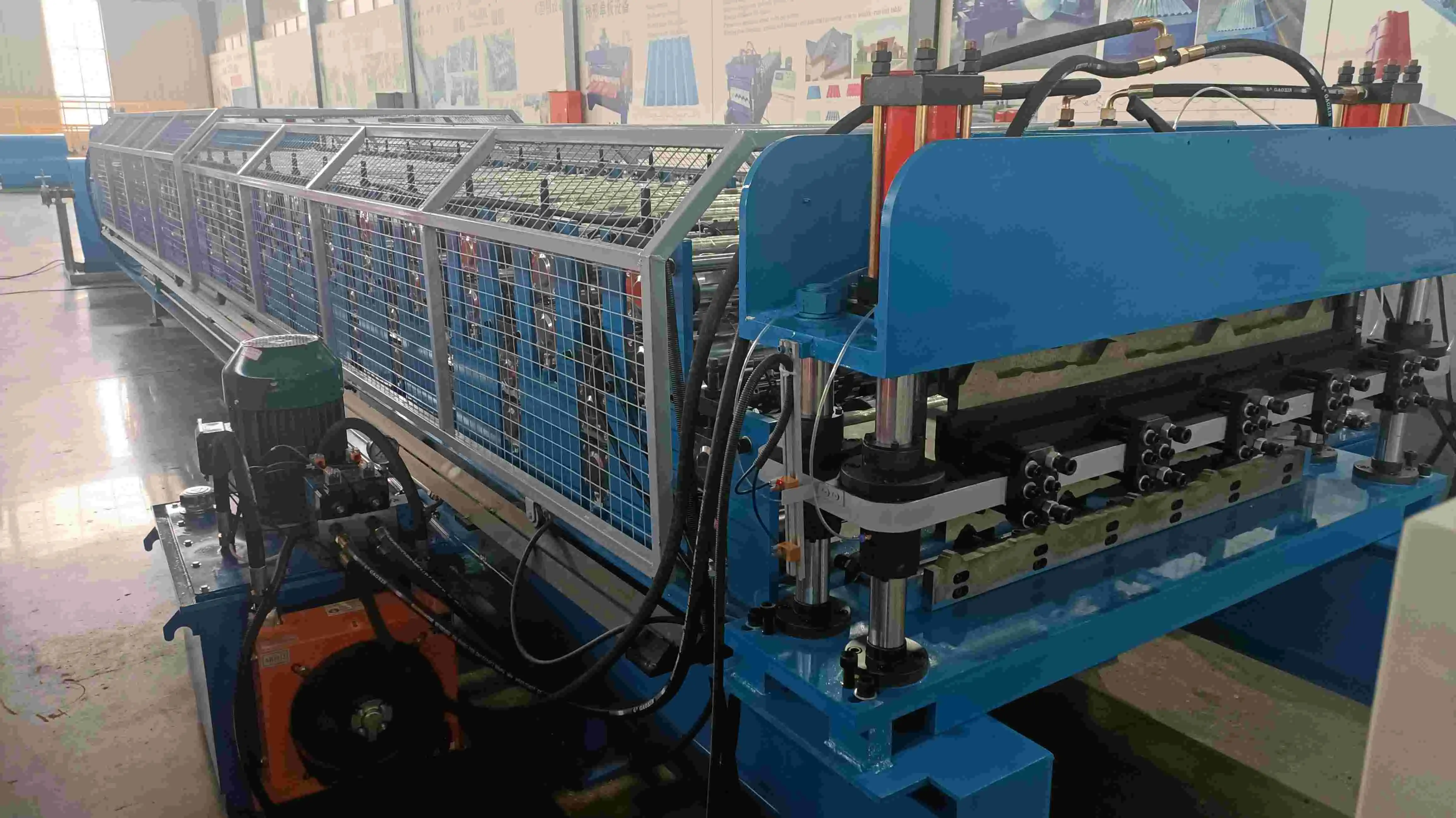 pbr ag trapezoidal roof sheet double layer roll forming machine pbr ag trapezoidal roof sheet double layer roll forming machine