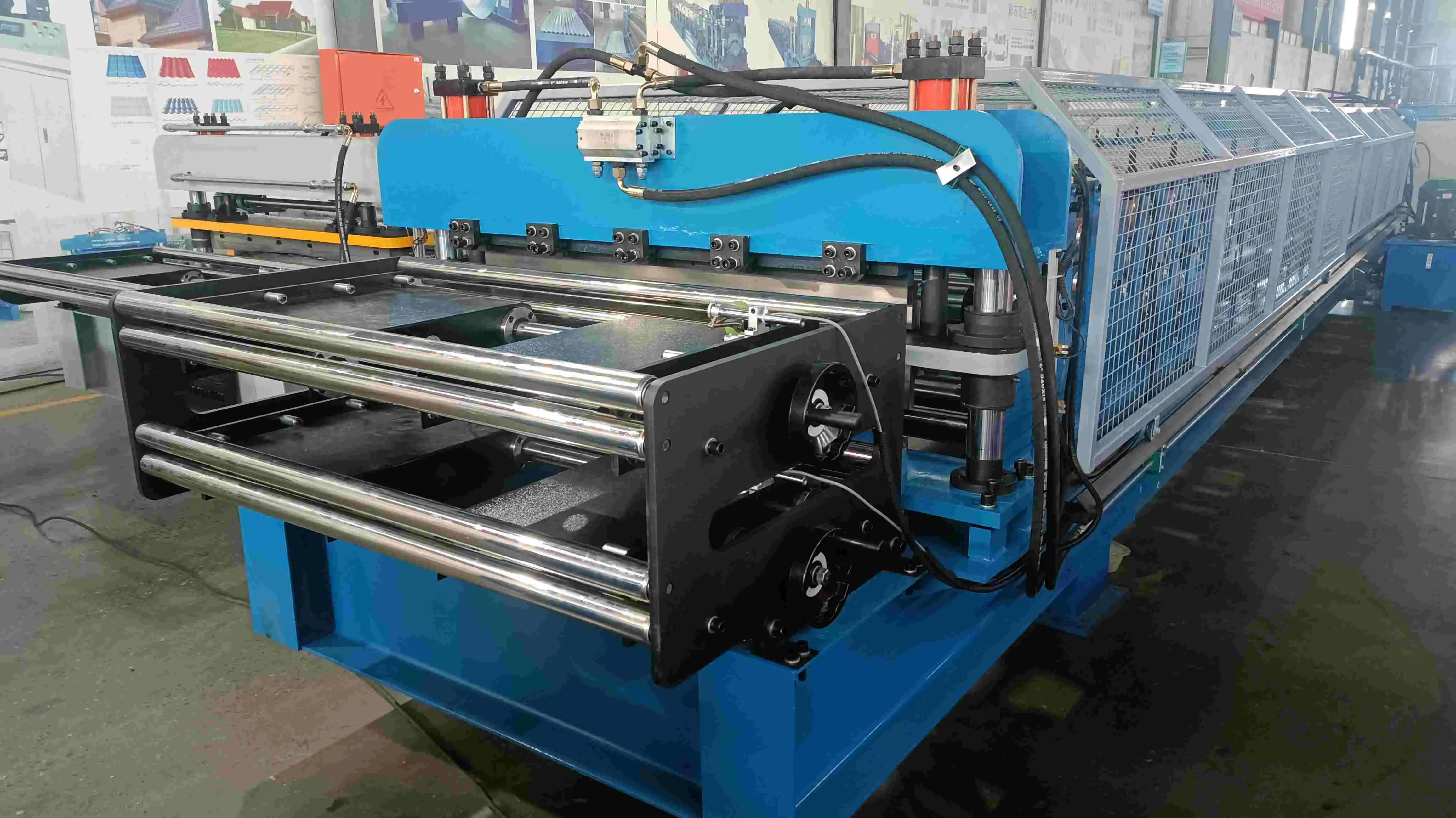 pbr ag trapezoidal roof sheet double layer roll forming machine pbr ag trapezoidal roof sheet double layer roll forming machine
