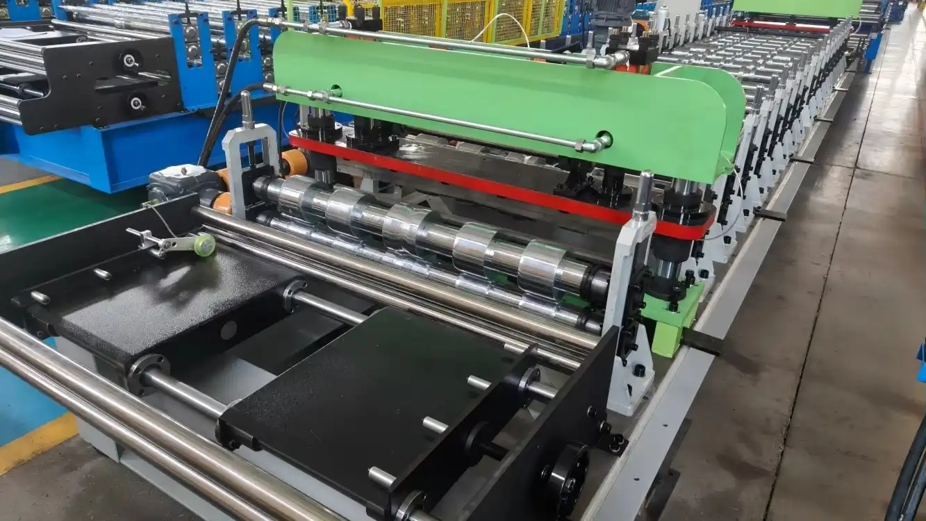 ag trapezoidal roof sheet roll forming machine