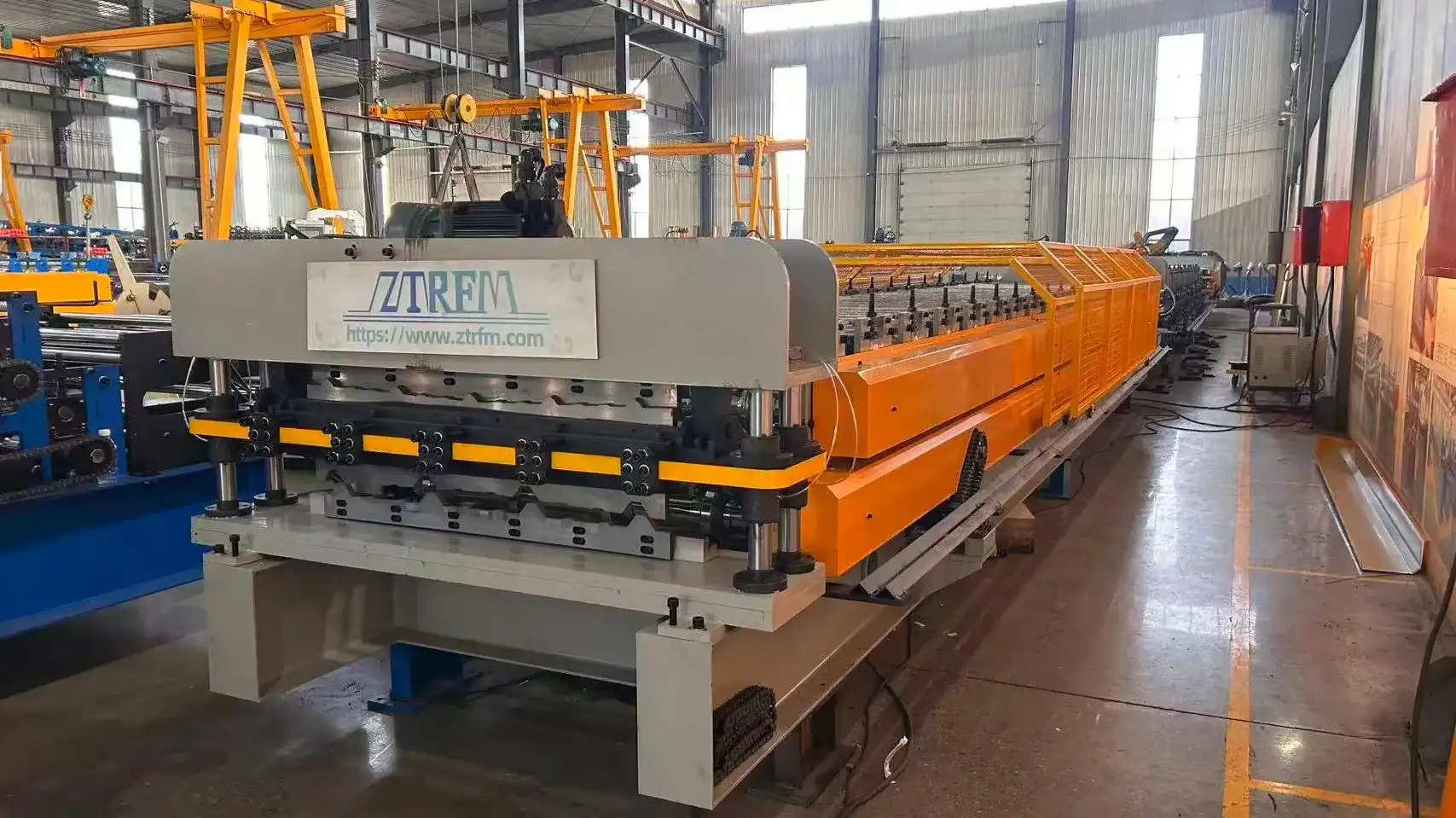 AG trapezoidal roof sheet roll forming machine AG trapezoidal roof sheet roll forming machine